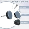 thumbnail image 3 of 8Pack Nail on Furniture Sliders, 5/8"(16mm) Round Furniture Glides Sliders, Chair Furniture Glides Pads, Chair Leg Protector Pads Furniture Pads for Sofas, Cabinets, Light Blue, 3 of 7