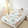 thumbnail image 4 of Homewish Cartoon Sheep 4pcs Bed Sheets for Preppy Children Kids,Dreamy Princess King Sheets,Kawaii Animal Super Cozy Sheet Set,Luxury Bedroom Decor, 4 of 7