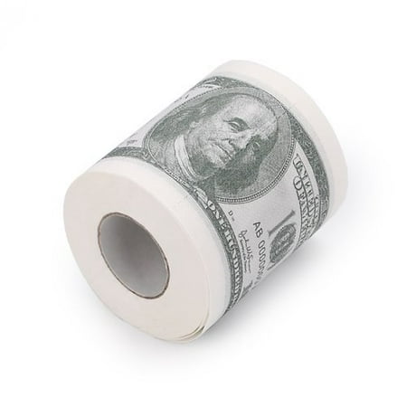 Money Toilet Paper $100 Bill Toilet Paper