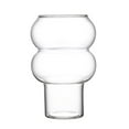 thumbnail image 2 of Iced Coffee Cold Drink Mug Cup Drinking Utensil 280Ml 530Ml Heat-Resistant Transparent Borosilicate Glass Tableware Flower Receptacle, 2 of 5