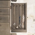 thumbnail image 2 of Emfogo Jewelry Box for Women, Rustic Wooden Jewelry Boxes & Organizers with Mirror, 4 Layer Jewelry Organizer Box Display for Rings Earrings Necklaces Bracelets (Weathered Gray), 2 of 7