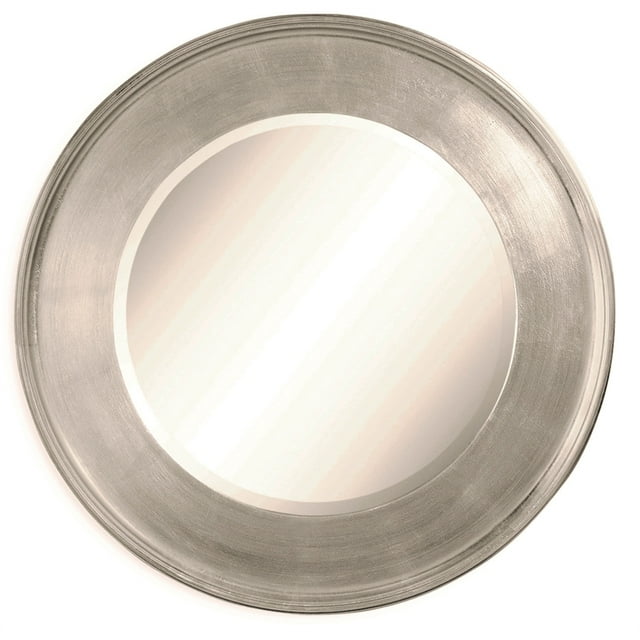 Ursula Wall Mirror in Silver Leaf Resin