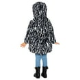 thumbnail image 6 of Widgeon Girls Jackets Faux Fur Coats Above Knee Female Outerwear, Black, Size: 3, 6 of 6
