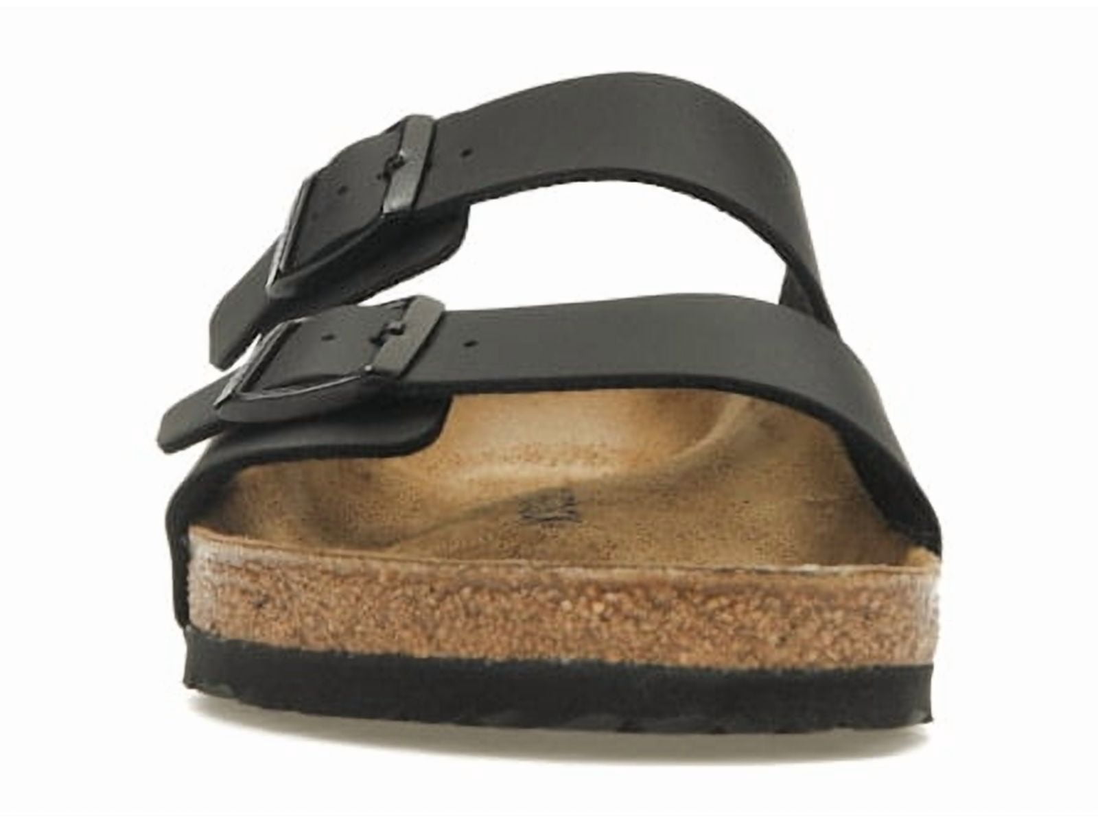 Birkenstock Unisex Arizona Birko-Flor Black Sandals, from StockX