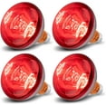 thumbnail image 1 of Watts Heat Lamp Bulbs R Brooder Heat Lamp for Chickens Infra Reflector Heat Bulbs for Brooder Heater Incandescent Heating bulb for Pet Light Therapy Bathroom Food, 1 of 7