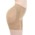 thumbnail image 2 of Defitshape Women's Shapewear Shorts Padded Underwear Butt Lifter Hip Enhancer Mesh Body Shaper Panties High Waisted Tummy Control Hip Dip Seamless Nude 4-6, 2 of 2
