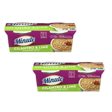 2PACK,Minute Ready-to-Serve Cilantro and Lime Jasmine Rice,