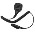 thumbnail image 3 of Micrófono Walkie Talkie con puerto de 3,5mm, micrófono altavoz remoto con reducción de ruido para Radio bidireccional HT750 HT1250LS MTX1250 MTX850LS, 3 of 5