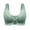 Green, variant on CFLVAEK Plus Size Bras for Women Front Hook Everyday Bra Comfort Push Up Sleep Bra Comfy Breathable Full Coverage Bralette Green XXXXXXXXL