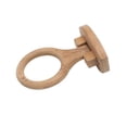 thumbnail image 2 of Traditional Solid Teak Heavy Duty Towel Ring, 2 of 4