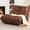 Brown-Single, variant on Small Black Bean Bag Chair Faux Leather Living Room Bedroom Dorm Lounge Seat
