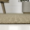 thumbnail image 7 of JONATHAN Y Maxine Easy Jute Contemporary Border Boho Fine Rib Weave Beige 3 ft. x 5 ft. Indoor/Outdoor Area Rug, 7 of 7