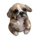 thumbnail image 1 of Juguete de peluche para perro de 20 cm, adorno para sofá, adorable y tierno animal de peluche para abrazar. Caqui, 1 of 9