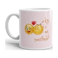 thumbnail image 2 of A Kiss For My Sweetheart Kissing Emoticons Coffee Tea Ceramic Mug Office Work Cup Gift 11 Oz, 2 of 3