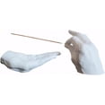 thumbnail image 5 of Incense Holder for Sticks:Hand Resin Incense Cone Holder Creative and Interesting,Incense Burner Holder Suitable for Meditation Rest Yoga Spa,Incense Stick Holder for Friends (White), 5 of 7