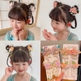 thumbnail image 4 of Tocado Hanfu para mujer y niña, borlas, accesorios para el cabello antiguos, horquilla de estilo chino antiguo, accesorios de princesa para niña, horquilla para niña, 4 of 6