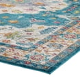 thumbnail image 3 of Ergode Success Anisah Distressed Floral Persian Medallion 8x10 Area Rug - Blue, Ivory, Yellow, Orange, 3 of 5