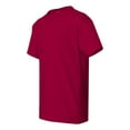 thumbnail image 2 of Hanes Kids' Beefy-T T-Shirt Deep Red XS, 2 of 6