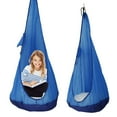 thumbnail image 1 of Kids Pod Swing Seat without Cushions Folding Hanging Hammock Chair Durable, 1 of 8