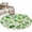 Green, variant on Green Leaves Round Area Rug 3Ft Washable Small Circle Rugs for Kitchen Entryway, Spring Plants Rustic Vintage Botanical Non-Slip Carpet Floor Mats Indoor Outdoor Carpet Runner Aesthetic Home Decor