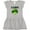 AC-Heather Grey, variant on Inktastic I Love Broccoli Girls Toddler Dress
