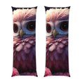 thumbnail image 1 of Fotbe Cute Flower Owl Funda para Almohada Corporal con Diseño, Funda de Microfibra Ultrasuave de 20x54 Pulgadas, Ropa de Cama Elegante, 1 of 7