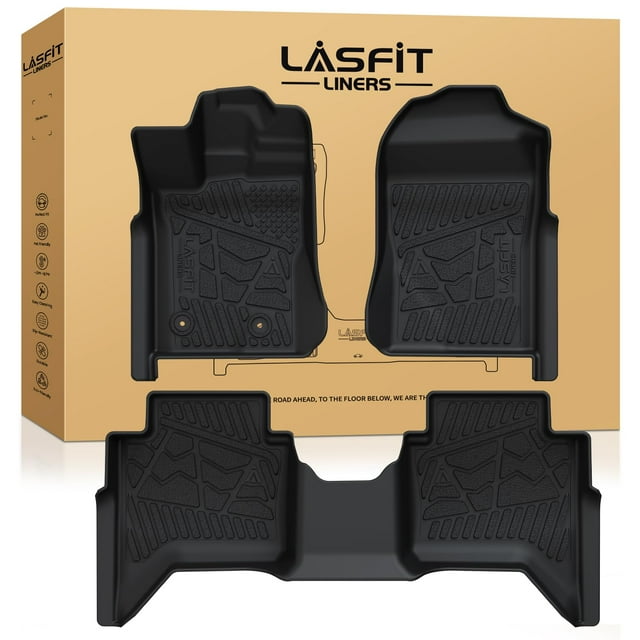 Alfombrillas LASFIT para Ford Ranger 2024-2025 SuperCrew Cab