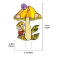 thumbnail image 2 of Hxlamzoo 3D Mushroom Planter Decor for Rooms & Gardens - DIY Cute Plant Insert with Durable Waterproof Plastic | Indoor/Outdoor Decorative Ornament, 2 of 9