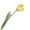 Yellow, variant on Grandest Birch 3PCS Artificial Flower Vivid Decorative 68cm 3D Parrot Tulip Real Touch Fake Flower Decor for Home,Dark Orange