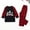 Kid-E Red, variant on Family Christmas Pajamas 2024 - Christmas Family Nightwear Long Sleeve Pants Matching Pajamas Set Home Clothes