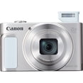 thumbnail image 4 of Cámara digital Canon PowerShot SX620 HS (plateada) (1074C001), tarjeta de 64 GB, lector de tarjetas, bolsa blanda, trípode flexible, correa de mano, soporte para tarjeta de memoria, kit de limpieza (modelo internacional) Canon 1074C001_EDII0_1, 4 of 6