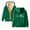 Dark Green, variant on Hoodies for Women Ladies' Fashionable Comfortable And Casual Autumn And Winter Casual Printed Sports Winter Coat With Zipper Hooded Sweatshirt With Pocket Womens Oversized Zip up Hoodie Dark Green 3XL
