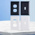thumbnail image 2 of HONCLL Electric Socket Plug Covers Electrical Receptacle Wall Plate Faceplates Covers Light Switches Socket Cover Enduring, 2 of 11
