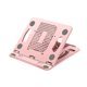 thumbnail image 5 of Soporte para computadora portátil, soporte plegable para computadora portátil, base portátil, estación de ángulo ajustable, elevador para portátil, Rosa, 5 of 8