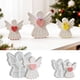 thumbnail image 2 of Molde de ángel flexible antiadherente de silicona con forma de ángel para velas, cubitos de hielo, postres, fabricación de jabón, molde para hornear, velas perfumadas, adorno de resina., 2 of 8