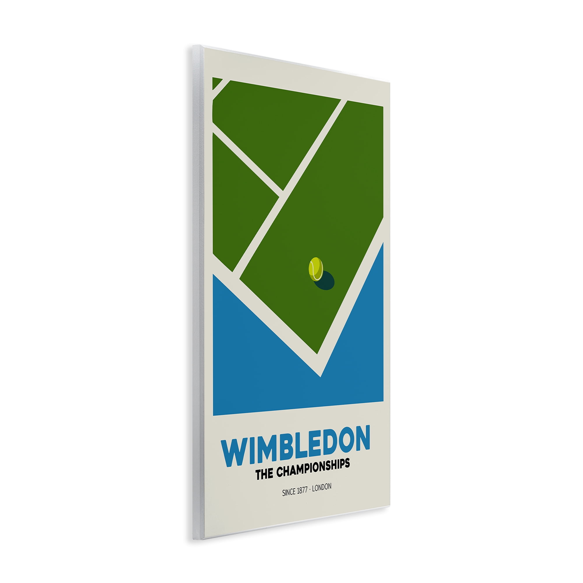 Stupell Industries Wimbledon Tennis Court Wall Plaque Art, design by Andreas Magnusson