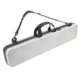 thumbnail image 3 of Lipstore Billiard Pool Cue Carrying Case 1/2 Cue Case Portable Pool Cue Storage Pouch Regular Silver, 3 of 8
