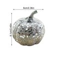 thumbnail image 2 of de calabaza de simulación de Halloween Acción de Gracias de espuma artificial pequeñas calabazas accesorios de decoración de fiesta 12 Piezas seitruly HA8722-01B, 2 of 6