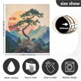 thumbnail image 5 of Yayeee Magnetic Dishwasher Cover for The Front Decoration Home Kitchen Machine Sticker Protector, Pine Tree at Dawn, 5 of 6