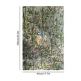 thumbnail image 3 of Leaf Stained Glass Window Film, Decorative Privacy Cling, Sun Blocking Heat Control Cover, Removable Home Office Vinyl, 17.7x39.3 Inches, 3 of 6