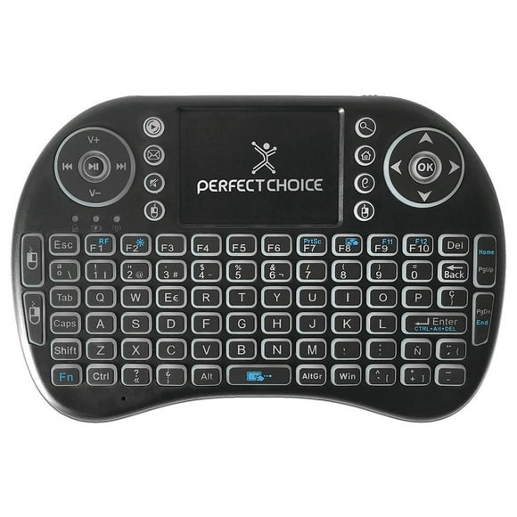 Teclado inalámbrico Perfect Choice PC-201007 con touchpad USB Mini Español