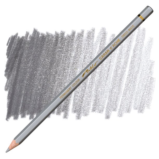Caran d'Ache Pablo Colored Pencil Silver