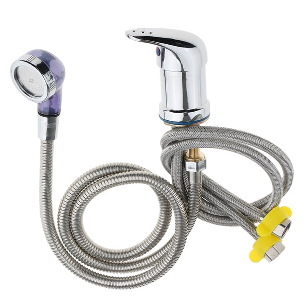 Rociador de Cocina de material acero Inoxidable, Manguera de Repuesto para Rociador de Fregadero, Rociador de Grifo con Manguera de Rociado, Adaptador de Rocia