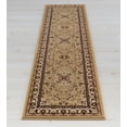 thumbnail image 2 of Concord Global  Persian Classics Isfahan - Gold - 2 ft. x 7 ft. 7 in., 2 of 3