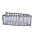 thumbnail image 1 of Underwear Organizer Mesh Foldable Breathable Multi Cells Socks Storage Box for Bras Panties11 Cells, 1 of 7