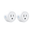 thumbnail image 1 of FrostHike Mini Smart Plug, 2.4G Wi-Fi Outlet Socket Compatible with and Google Home Smart Life, APP Control with Timer Schedule Function, No Hub Required, ETL FCC Listed,2 Pack, White (WP3-2), 1 of 5