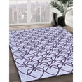 thumbnail image 2 of Ahgly Company Indoor Square Patterned Lavender Blue Area Rugs, 5' Square, 2 of 6