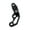 Black, variant on Yammee Aluminum Alloys Fuels Pipe Line Clamp Motorcycle Oil Pipe Cable Clip Wire Harness Fixing Clip Easy to Installation