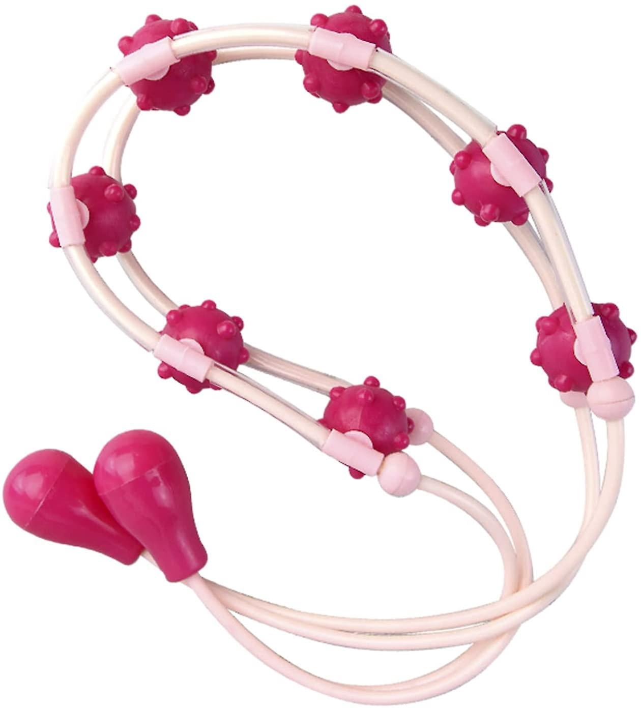 Massage Massager Back Massage Roller Drawstring Back Massager With Grip Roller