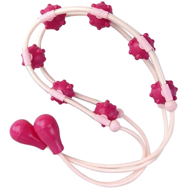 Massage Massager Back Massage Roller Drawstring Back Massager With Grip Roller